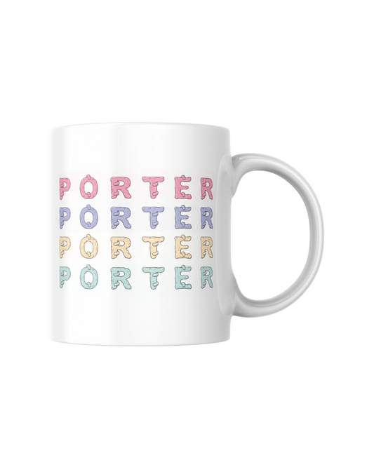 Porter taza